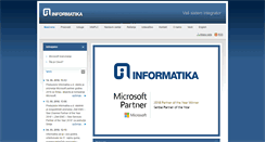 Desktop Screenshot of informatika.com